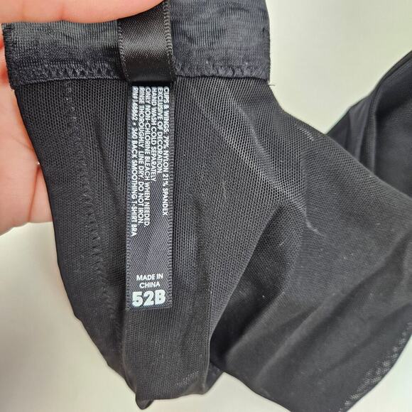 NEW Torrid 360 Back Smoothing T-Shirt Bra 52B Black Perfect Coverage NWT - Picture 8 of 8